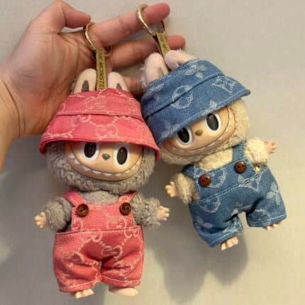 LABUBU Fashion Clothing-LV Style Overalls + Hat||O032