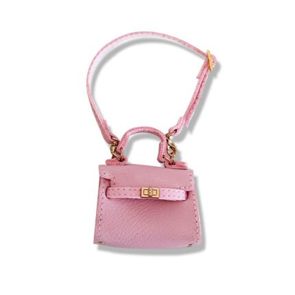Labubu  Leather Hermes Style Bag